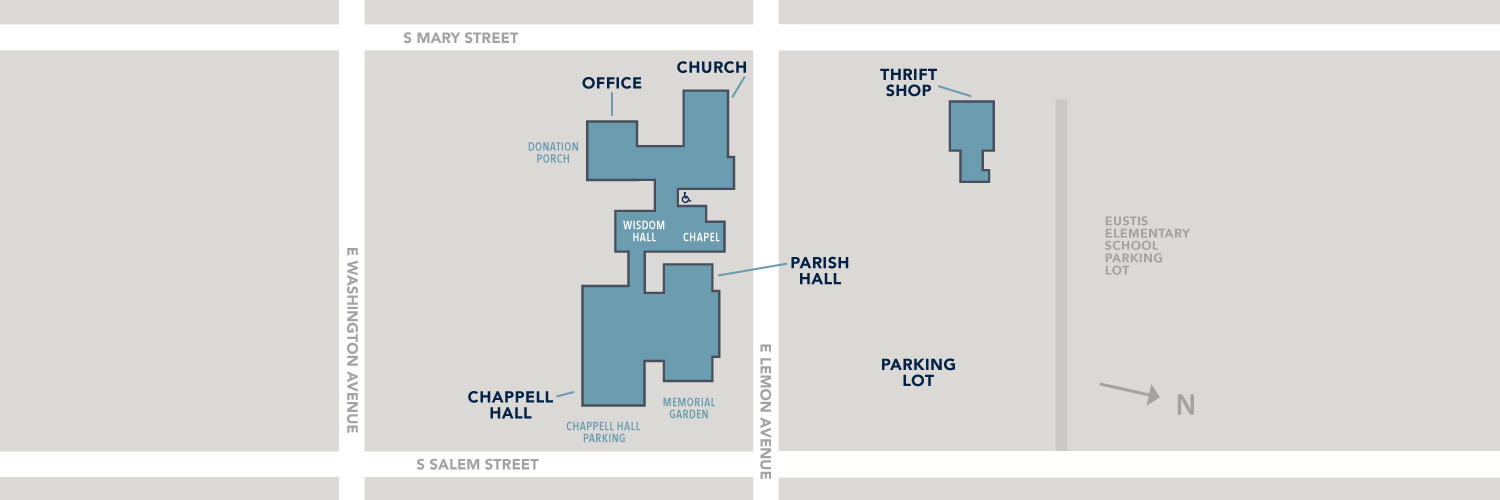 Eustis parish site map